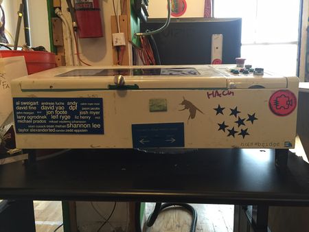 Front view of Full Spectrum MLE-40 Laser Cutter
